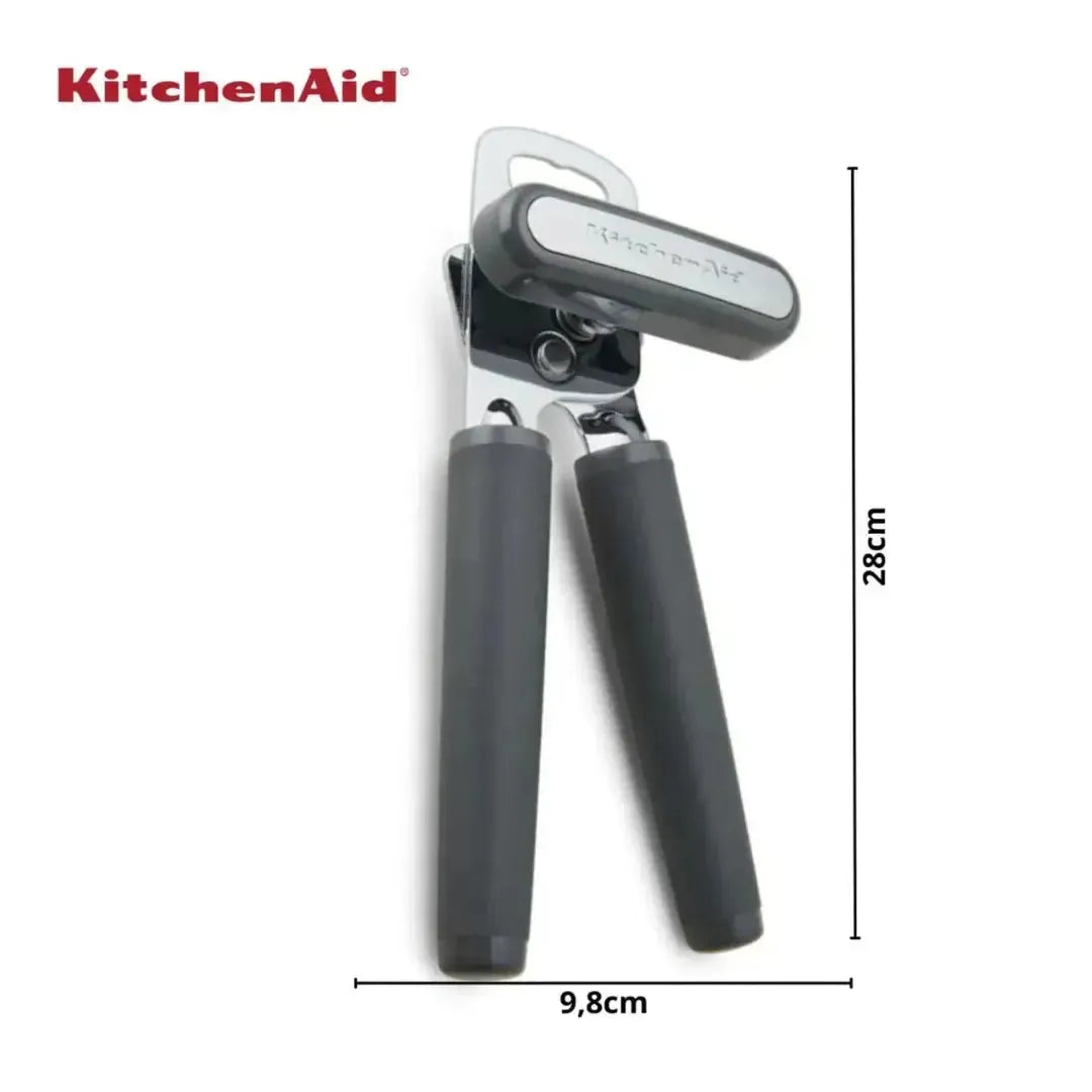 Abridor Latas e Garrafas Multiuso Cinza KitchenAid