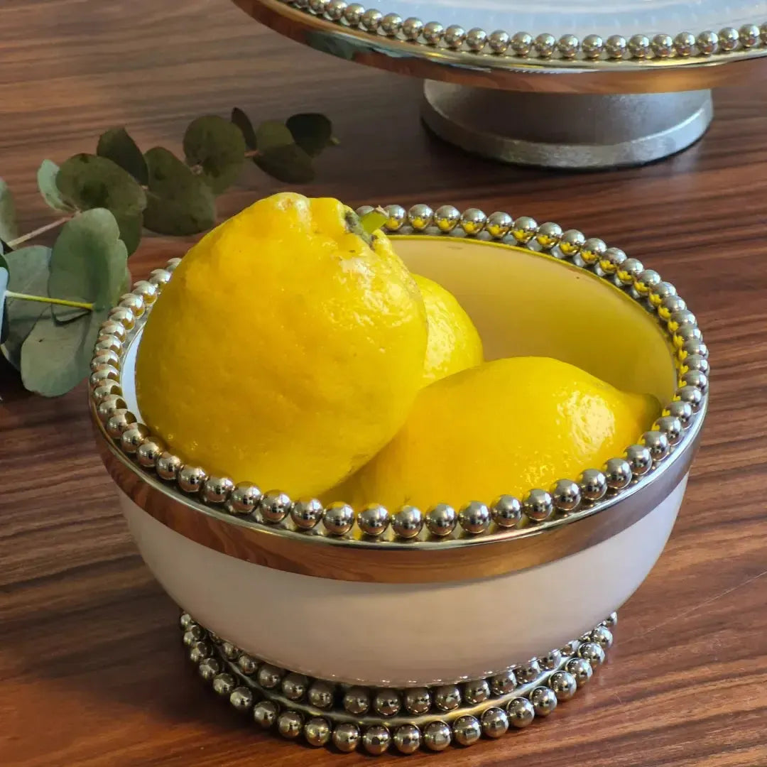 PRÉ-VENDA: Bowl de Cerâmica Bolinhas Object Bahali 17cm