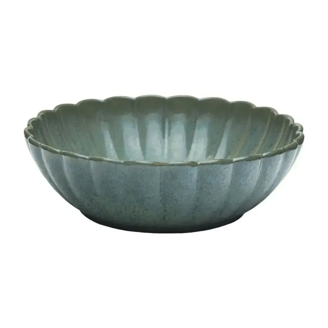 Conjunto com 6 Pratos Fundos Porcelana Flora Hortênsia 20cm Oxford