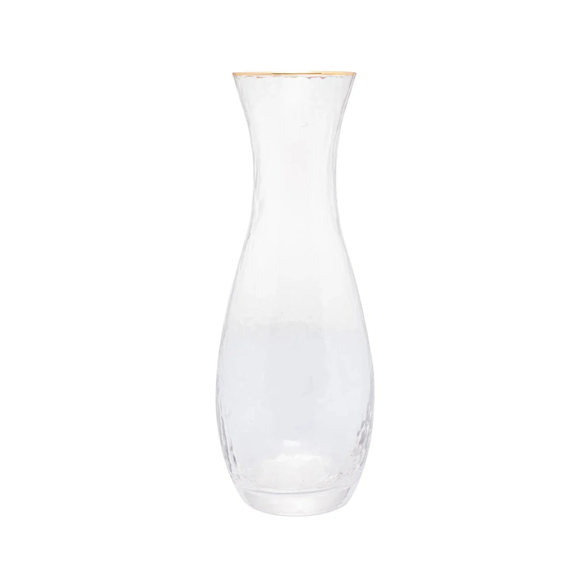 Decanter Vidro Cristalino Borda Dourada Taj 1,150L