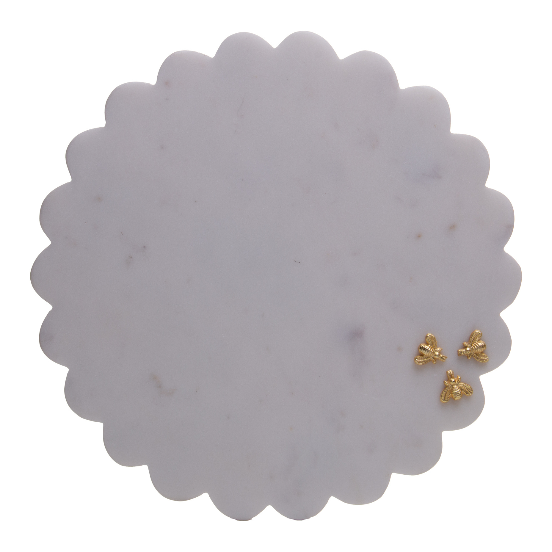 Tábua Para Frios Redonda Mármore New Bee 30,5cm Wolff