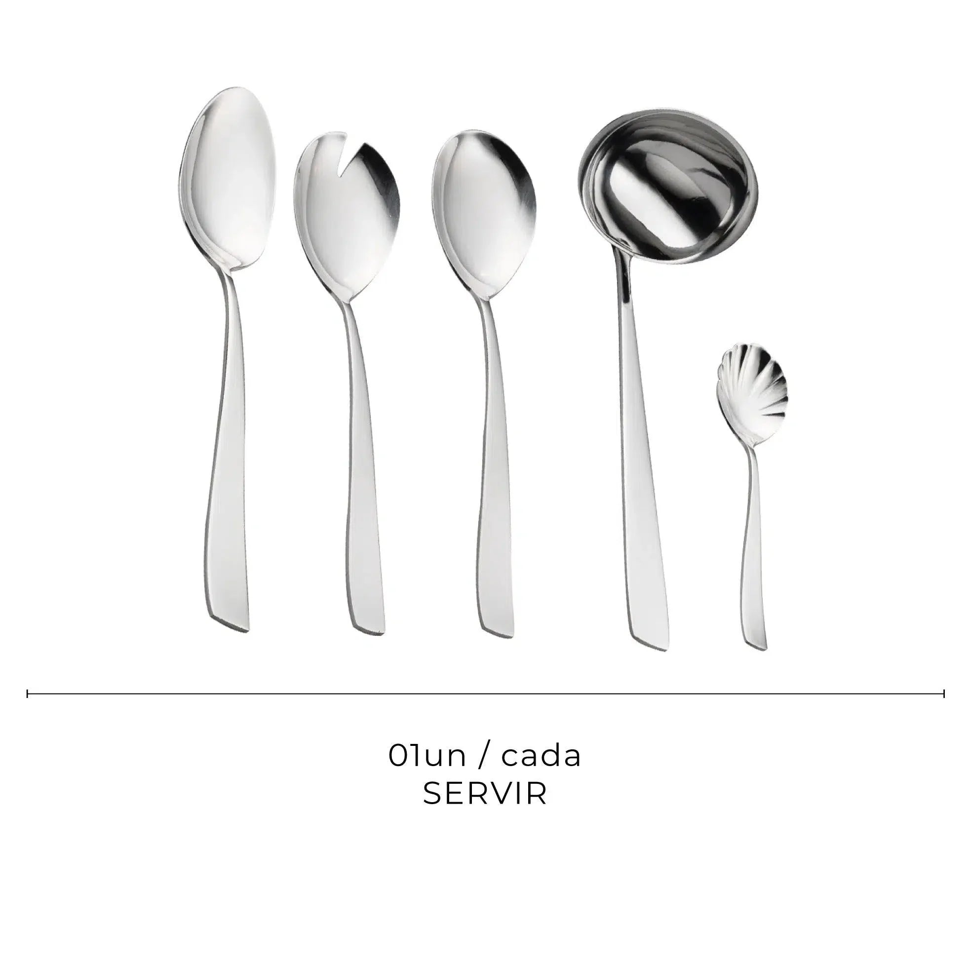 Faqueiro 101 Peças Aço Inox Pisa Com Estojo Wolff