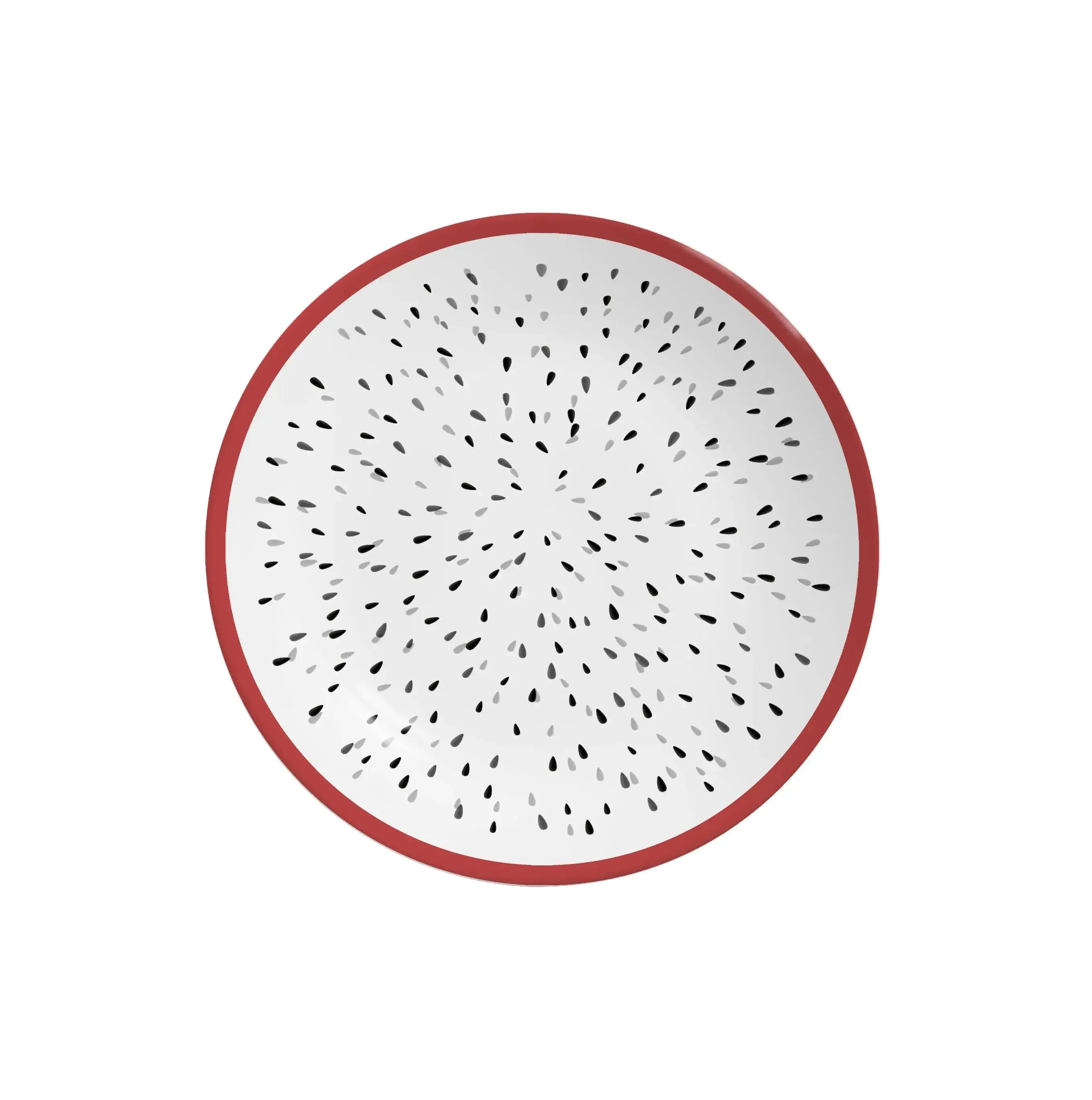 Jogo 6 Pratos Sobremesa Coup Cerâmica Pitaya 21cm Alleanza