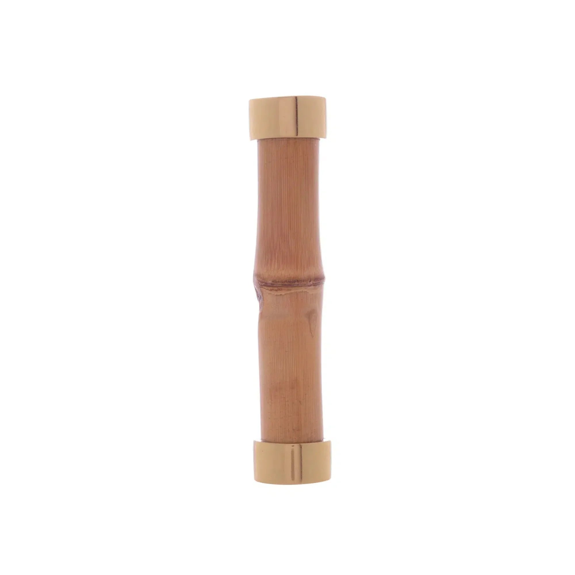 Conjunto 4 Descansos para Talheres Bambu Dourado 8cm
