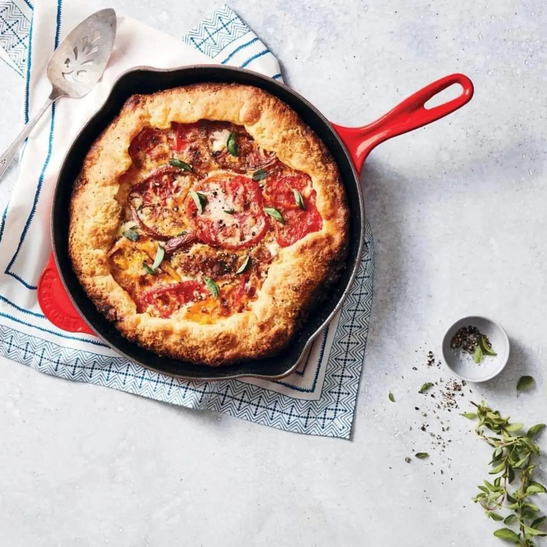Skillet Redonda com Alça Signature Laranja 20cm Le Creuset