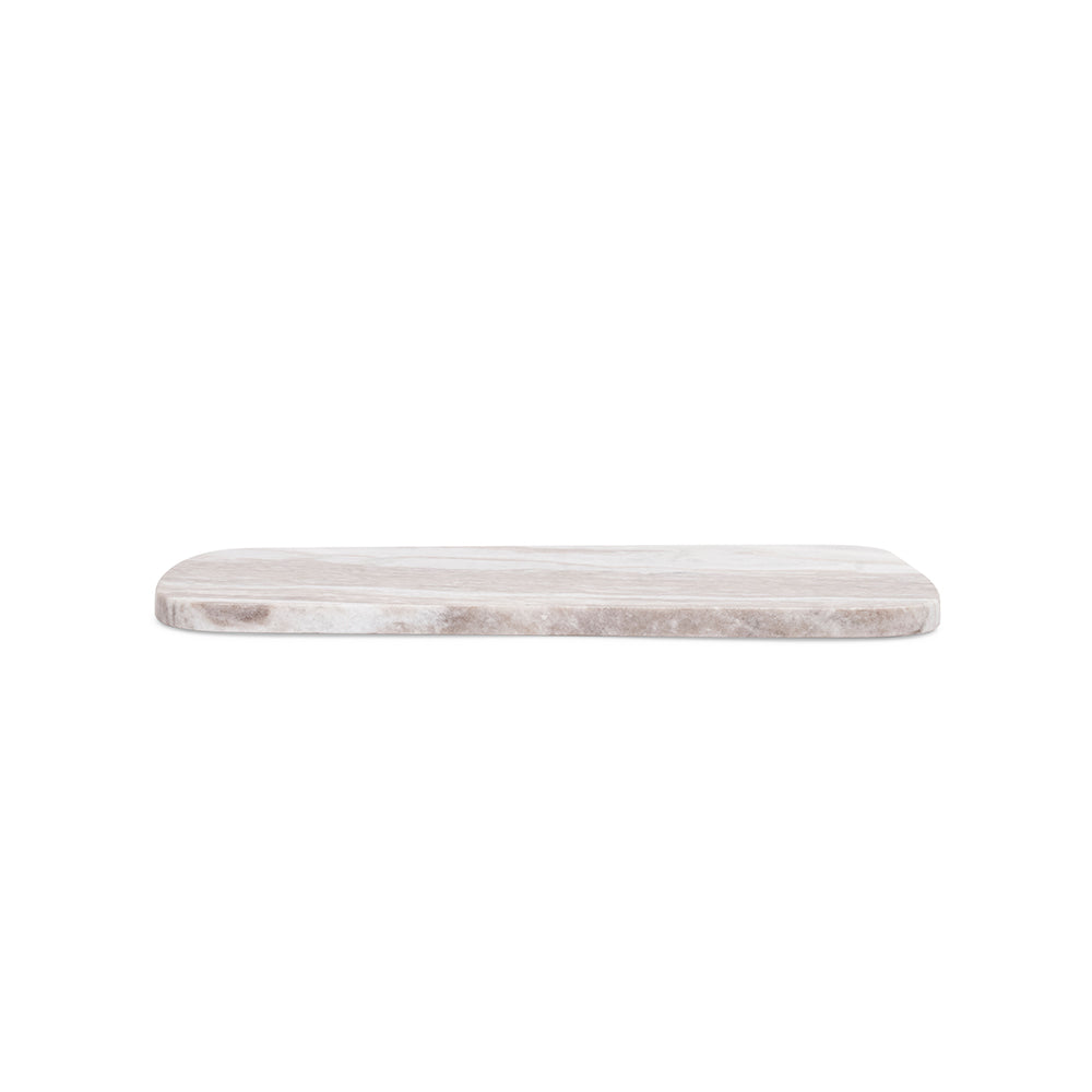 Tábua Mármore Branco Orgânica 35,5cm Mart
