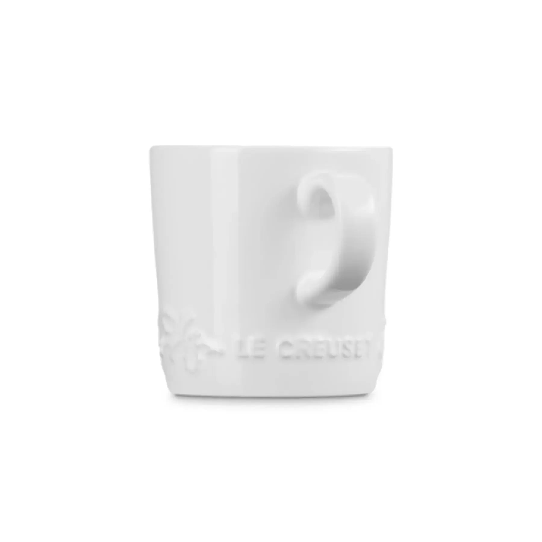 Caneca Cerâmica Holly Branca 200ml Le Creuset