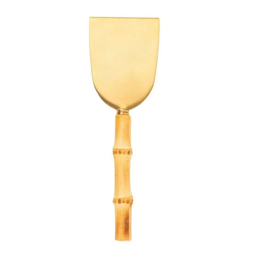 Conjunto 03 Peças para Queijo Garbo Bamboo Aço Inox Natural Dourado