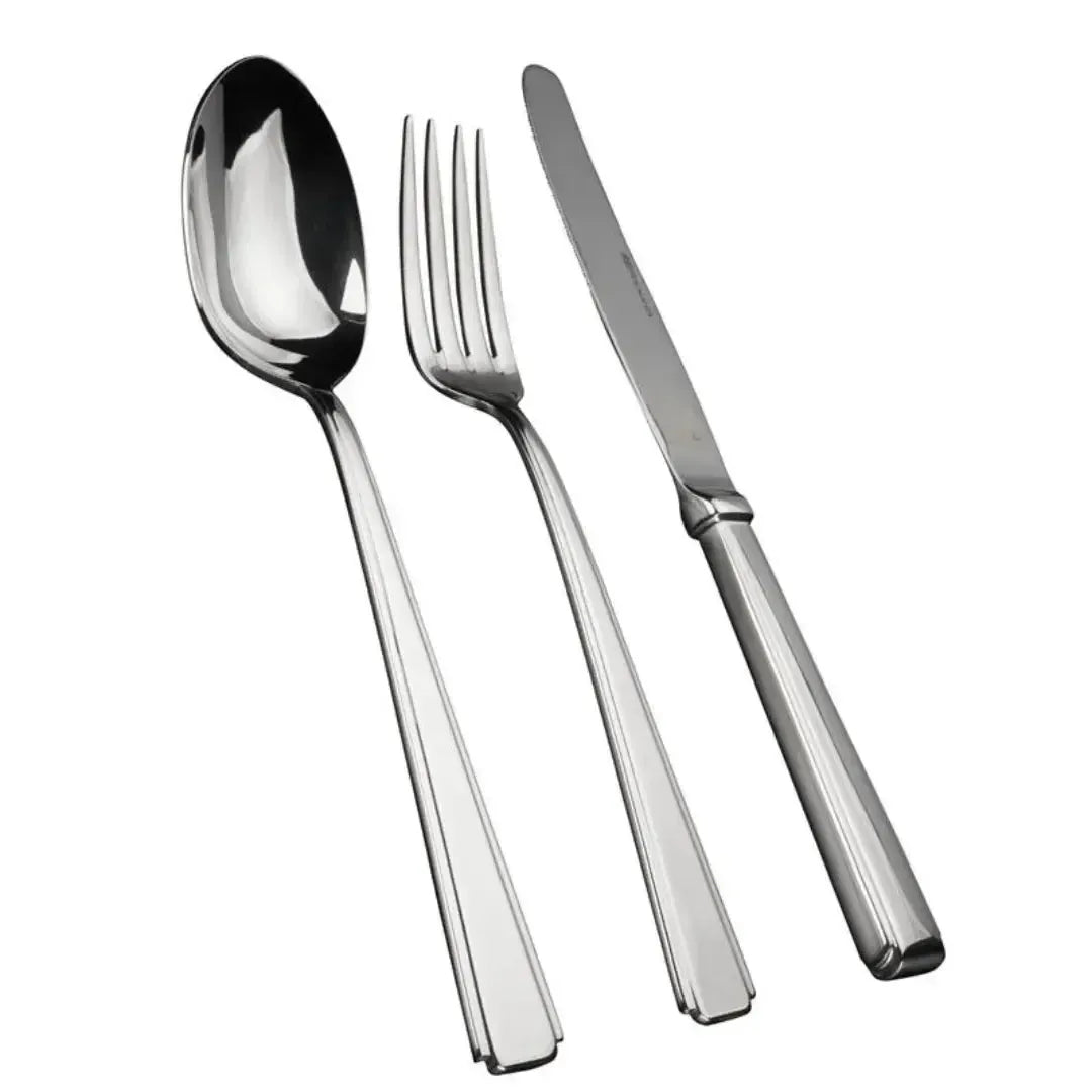 Faqueiro Clássico Moderno 130 peças Aço Inox 18/10 Sem Estojo Fracalanza