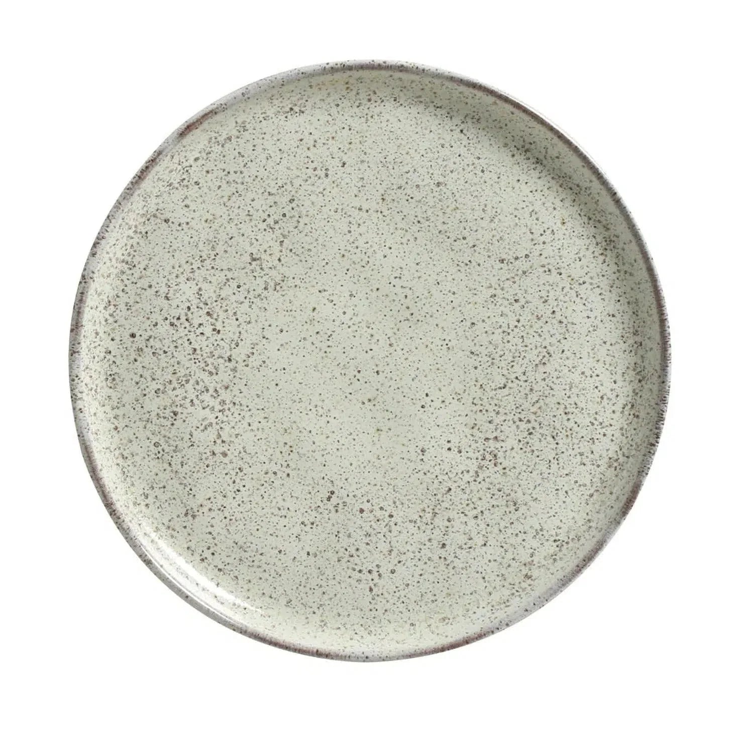 Jogo 6 Pratos de Sobremesa Stoneware Bio Pistache 21,5cm Porto Brasil