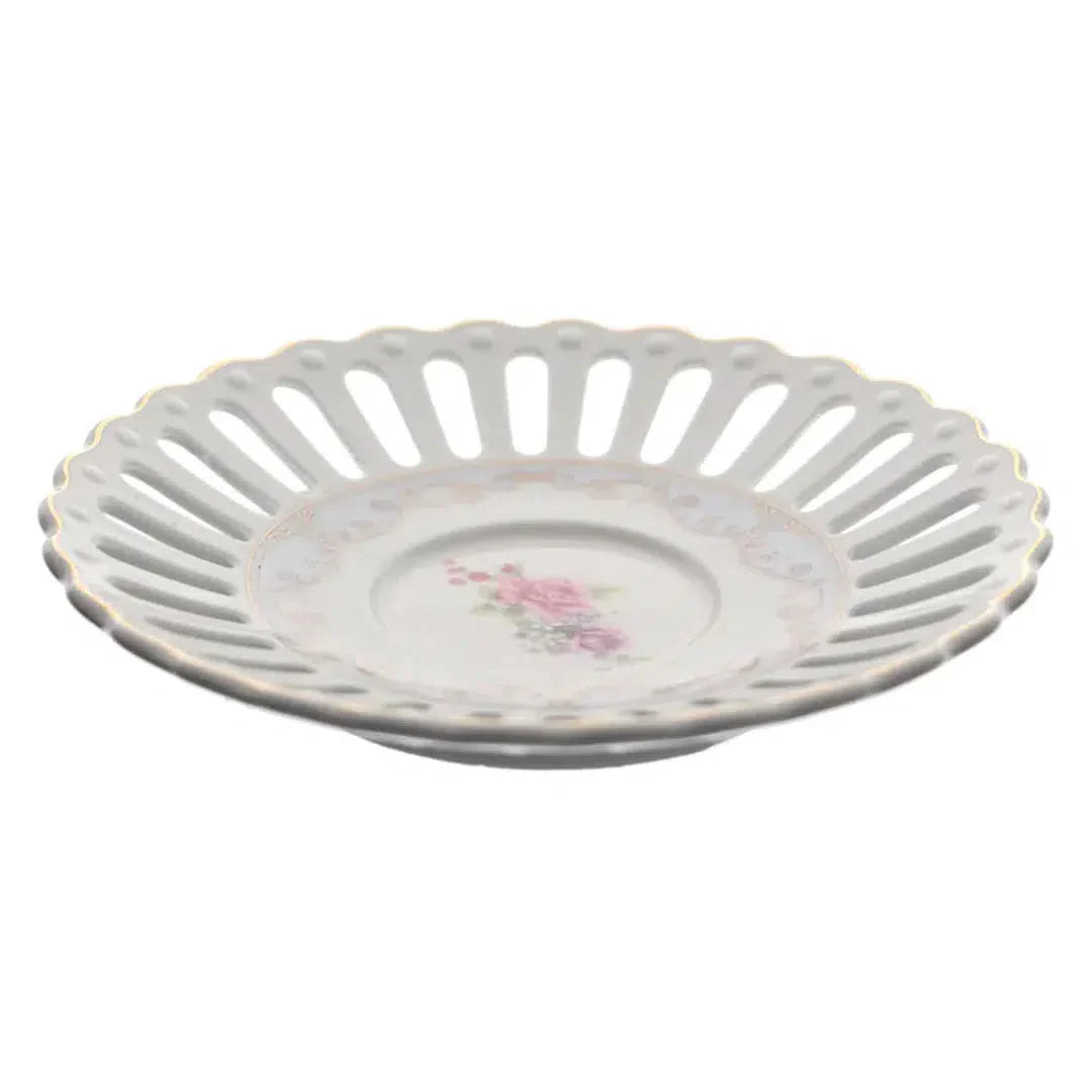 Jogo 6 Xícaras de Café com Pires New Bone China Mon Cheri 80ml L'Hermitage