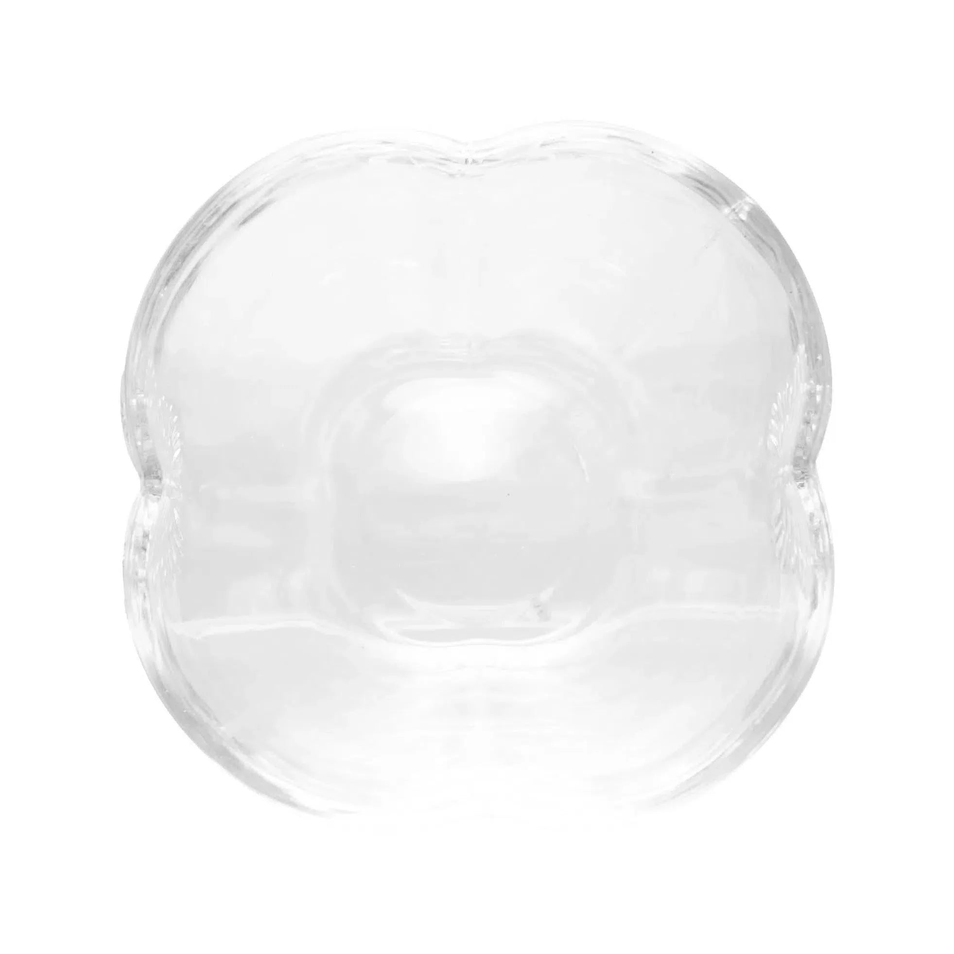 Kit com 4 Bowls de Vidro Butterfly 11x11x6,5cm