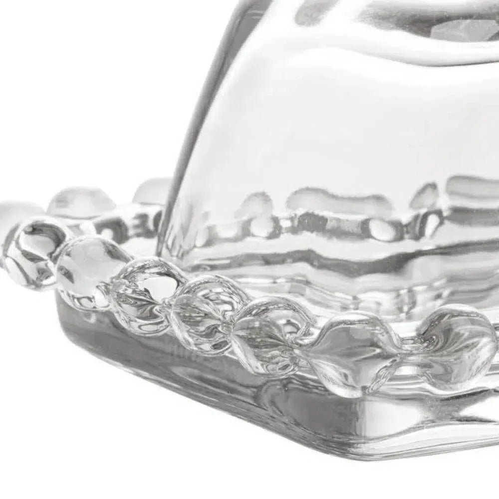 Manteigueira Cristal Pérola 14cm Wolff