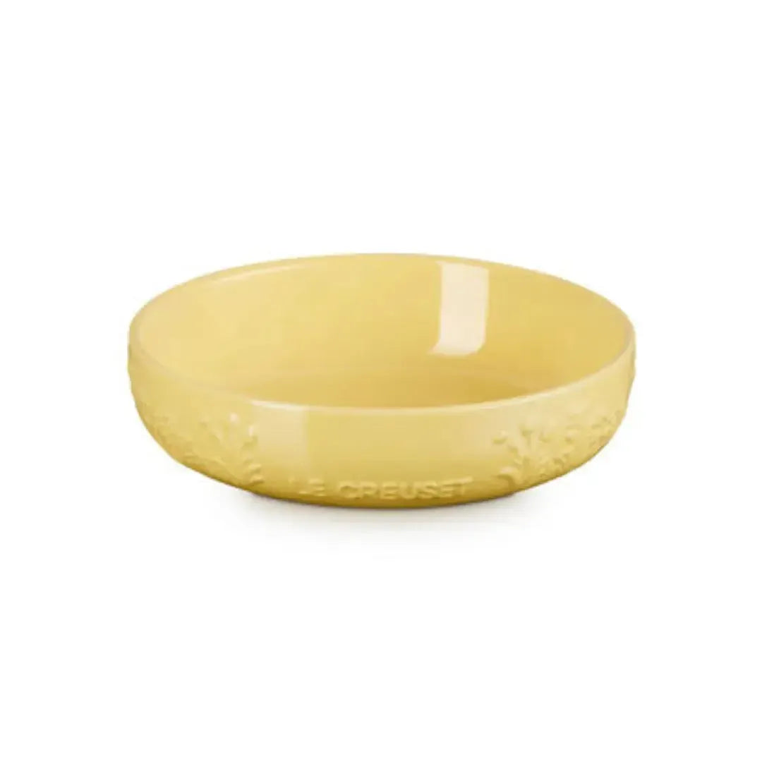 Prato Fundo Cerâmica 18cm Sphere Jardin Camomille Le Creuset
