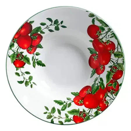 PRÉ-VENDA: Prato para Massa Cerâmica Tomate 27cm Scalla